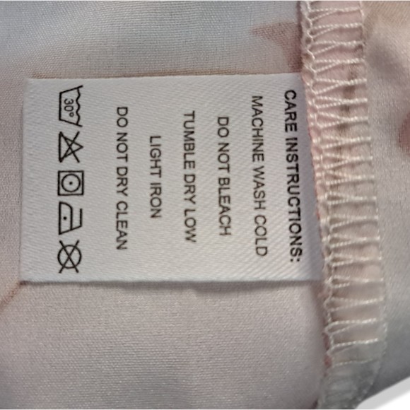 Asymmetrical One Shoulder Floral Red/White Maxi Dress Large - Picture 5 of 8